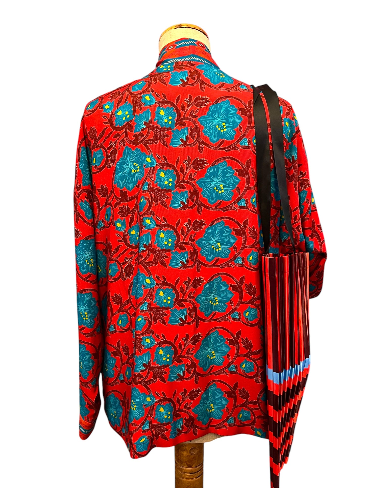 Viscose short kimono