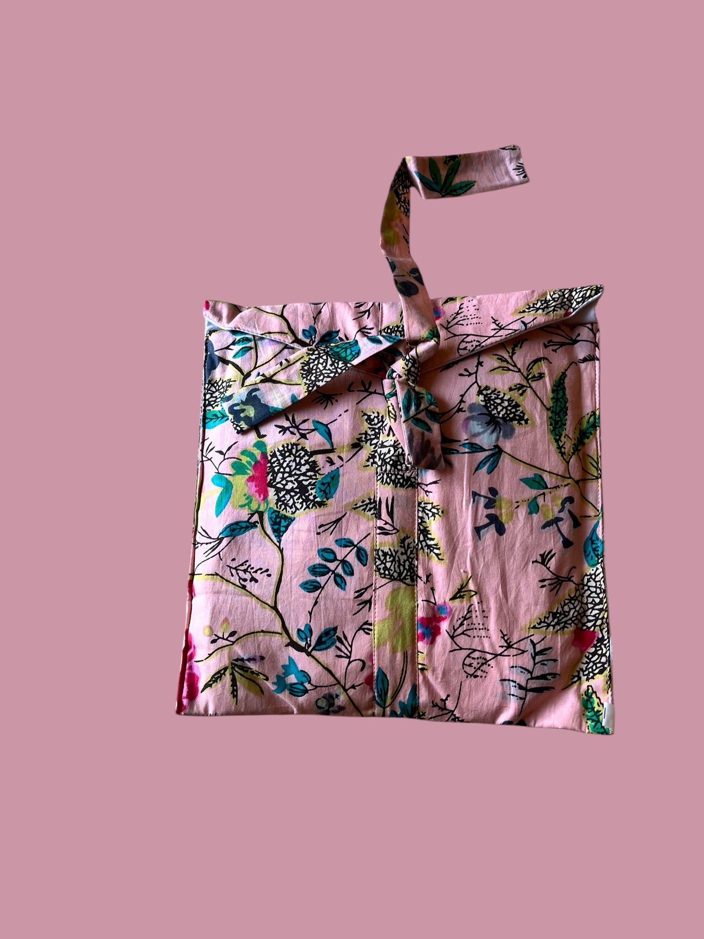 Cotton block print short pajama