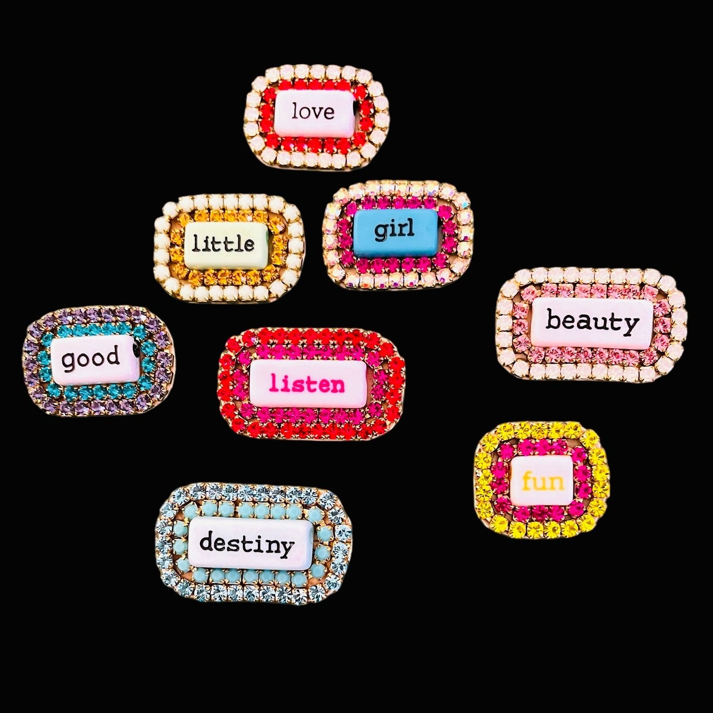 Word broaches double rim