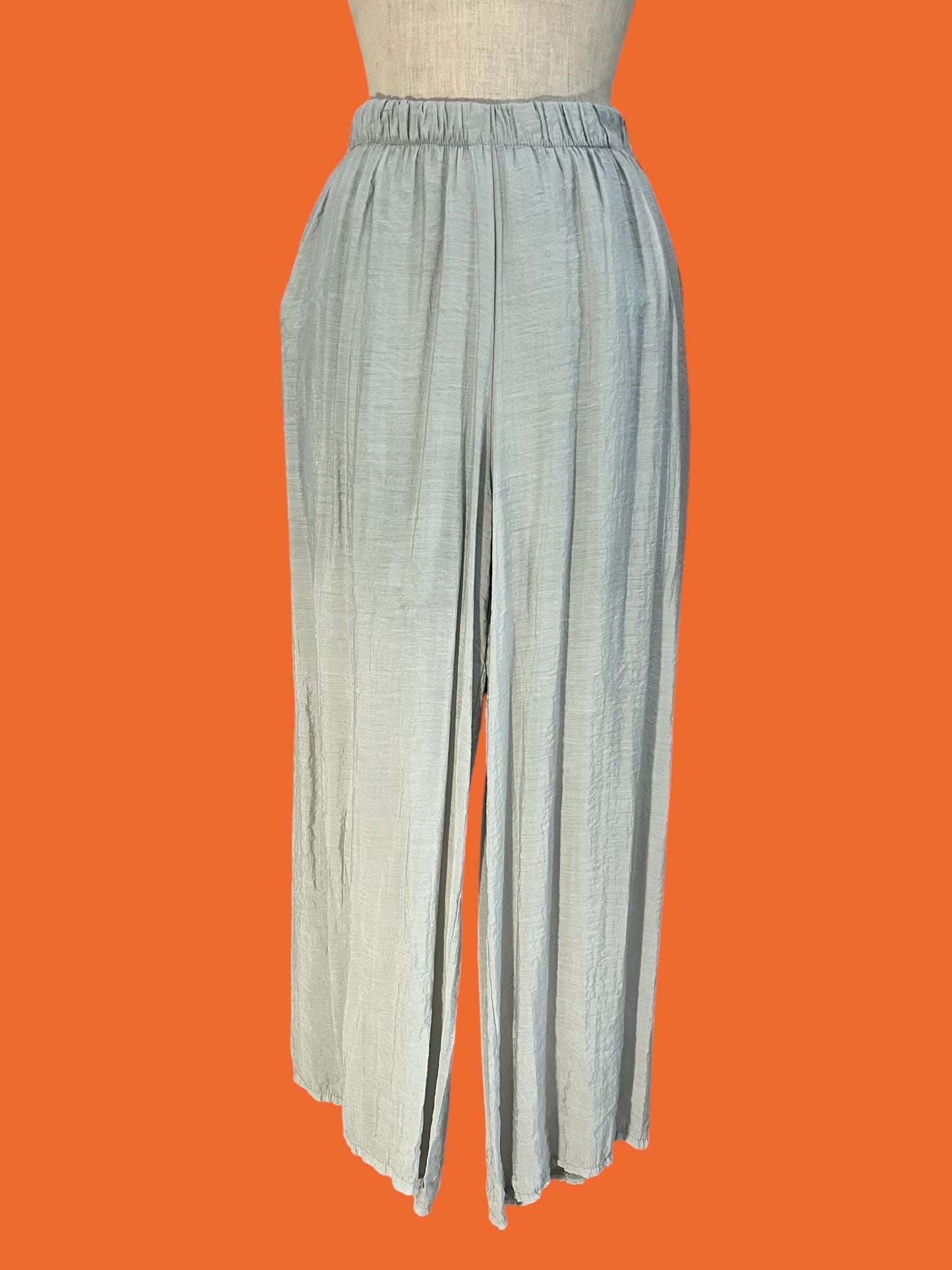 Viscose light grey pants