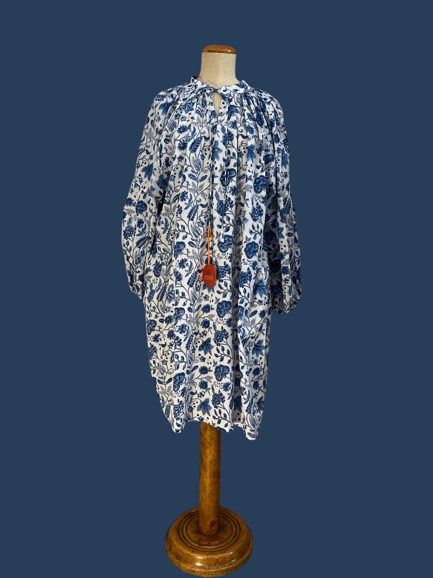 Blue kurta dress