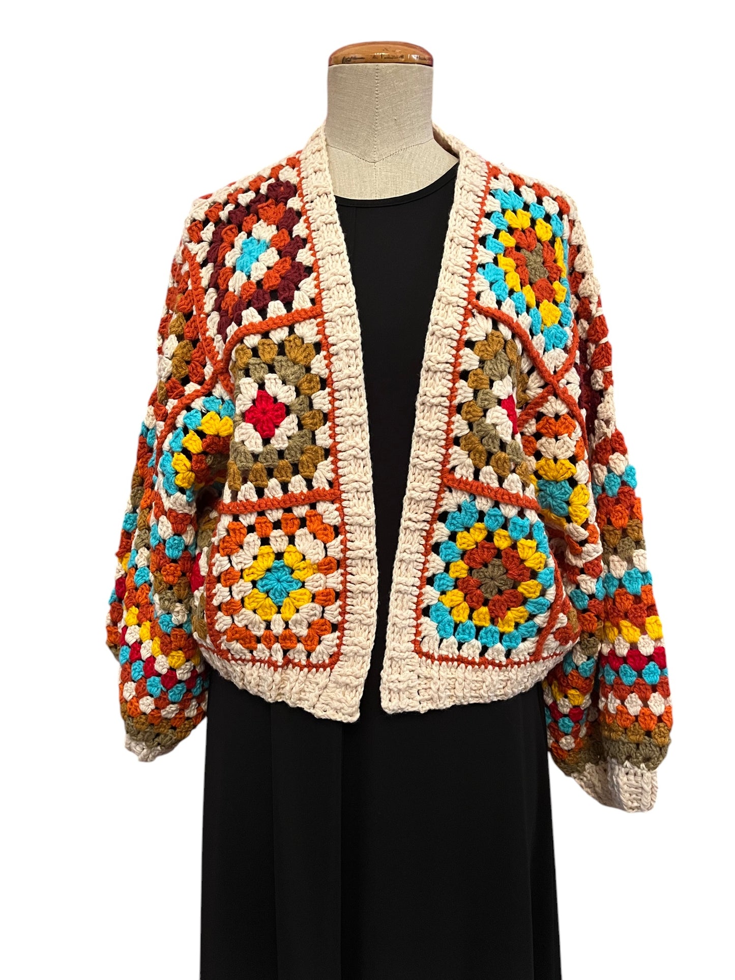 Hand knit woolen jacket