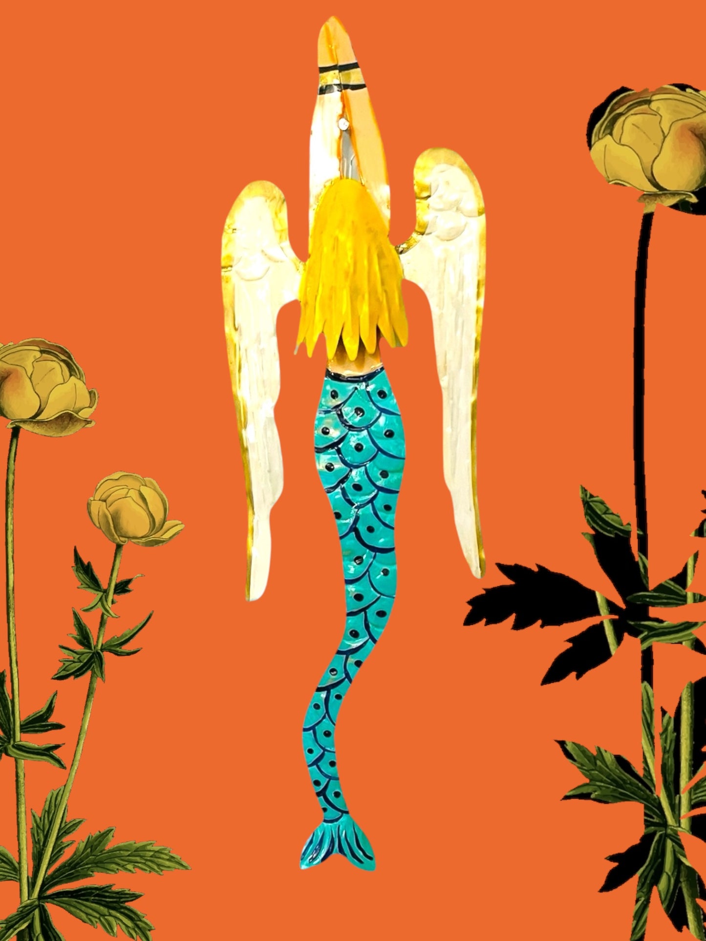 Ex votive tin decoration