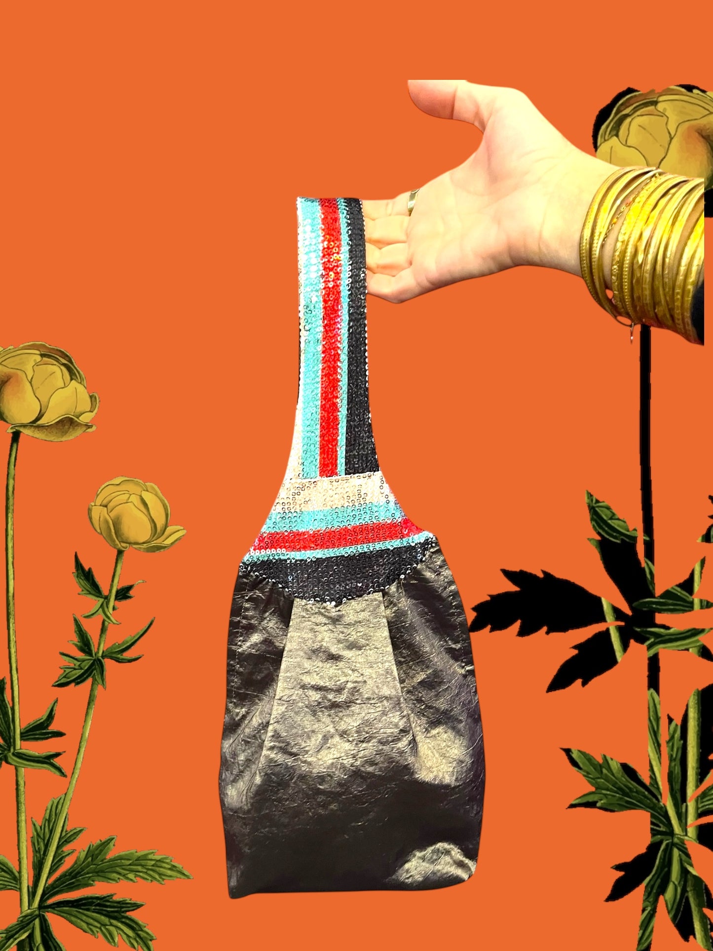 Unique fabric hand made bags