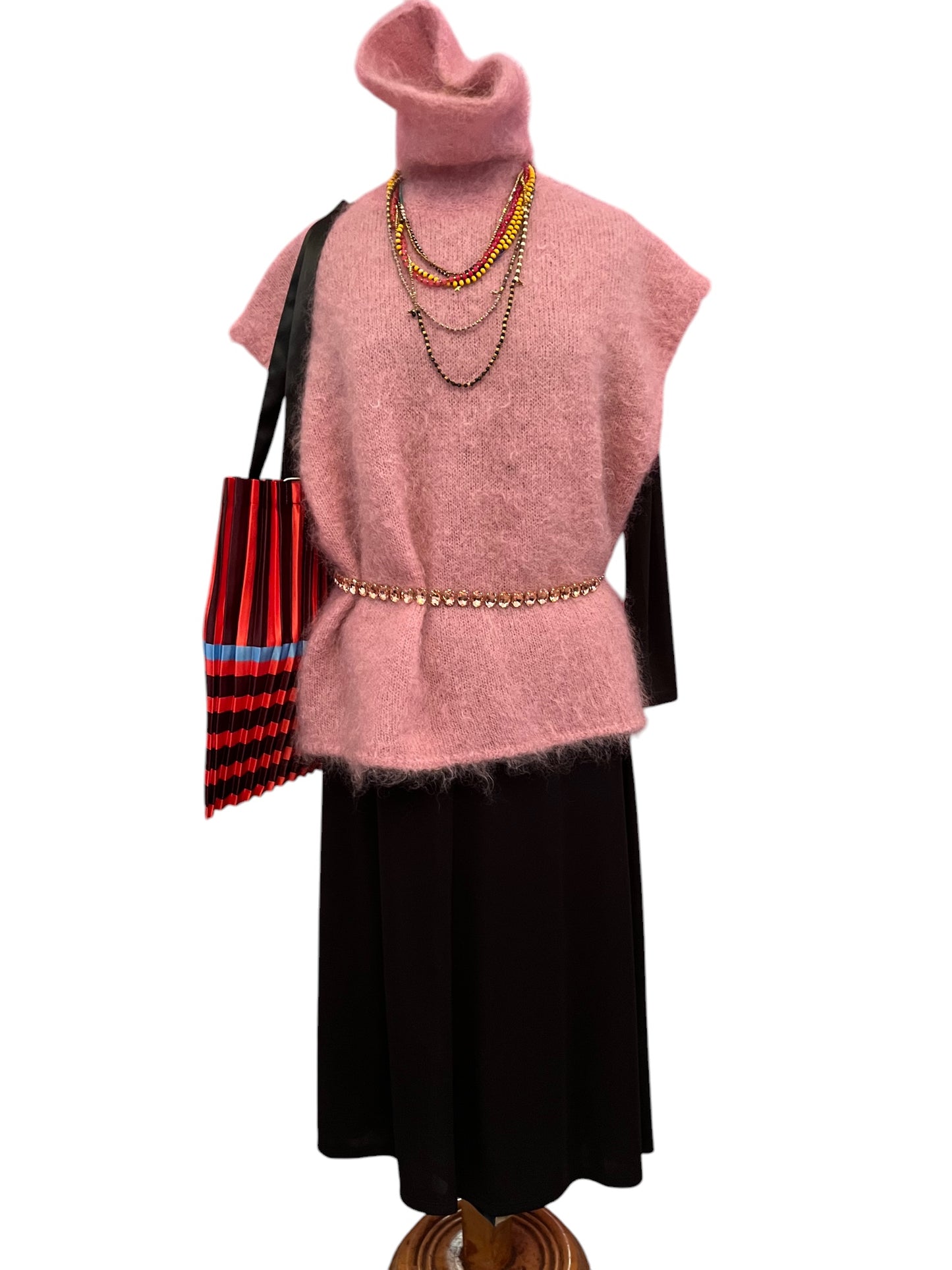 Vest, 100% Mohair