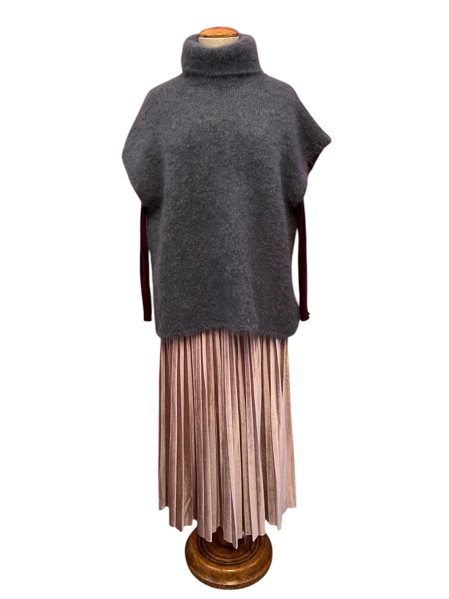 Vest, 100% Mohair